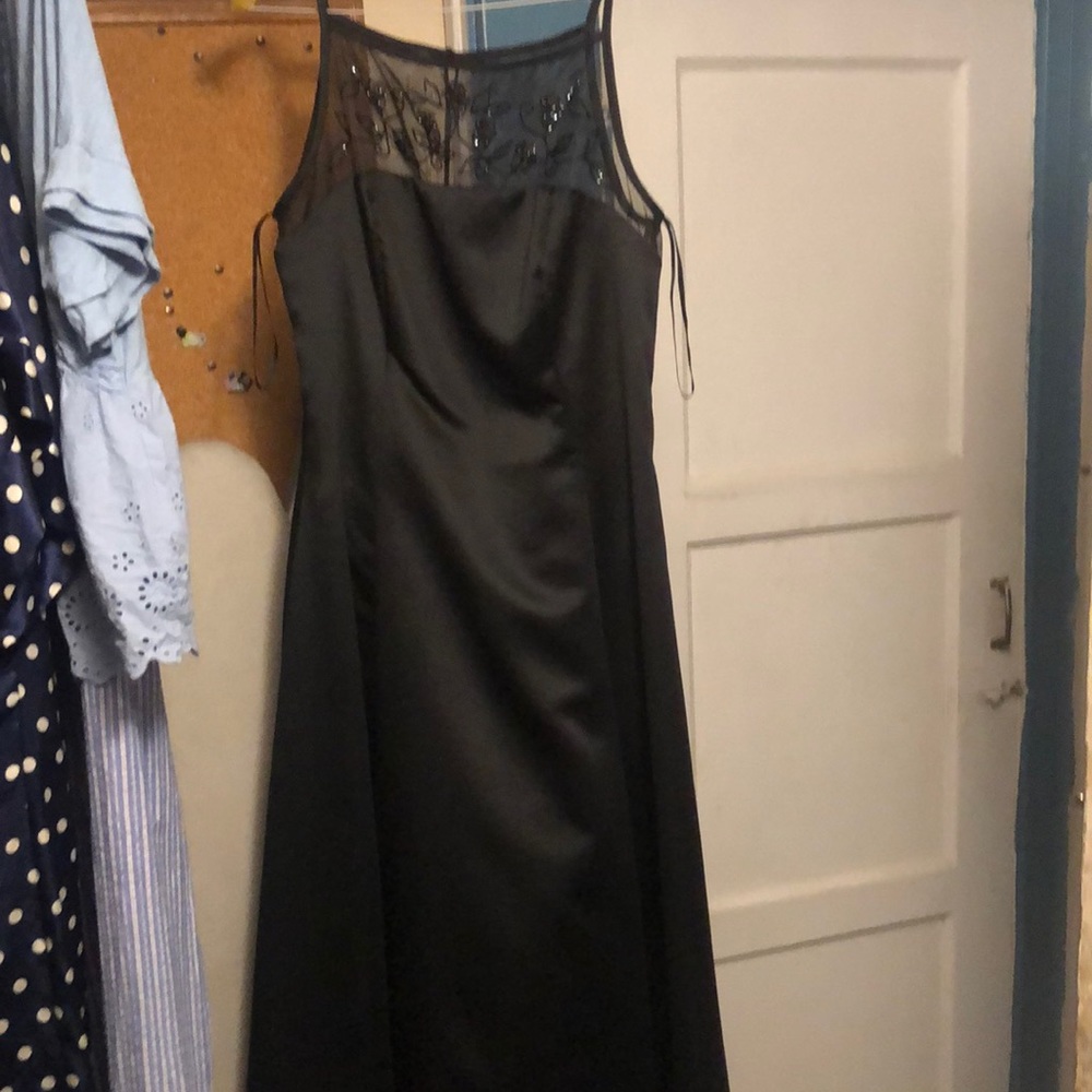 Black long dress